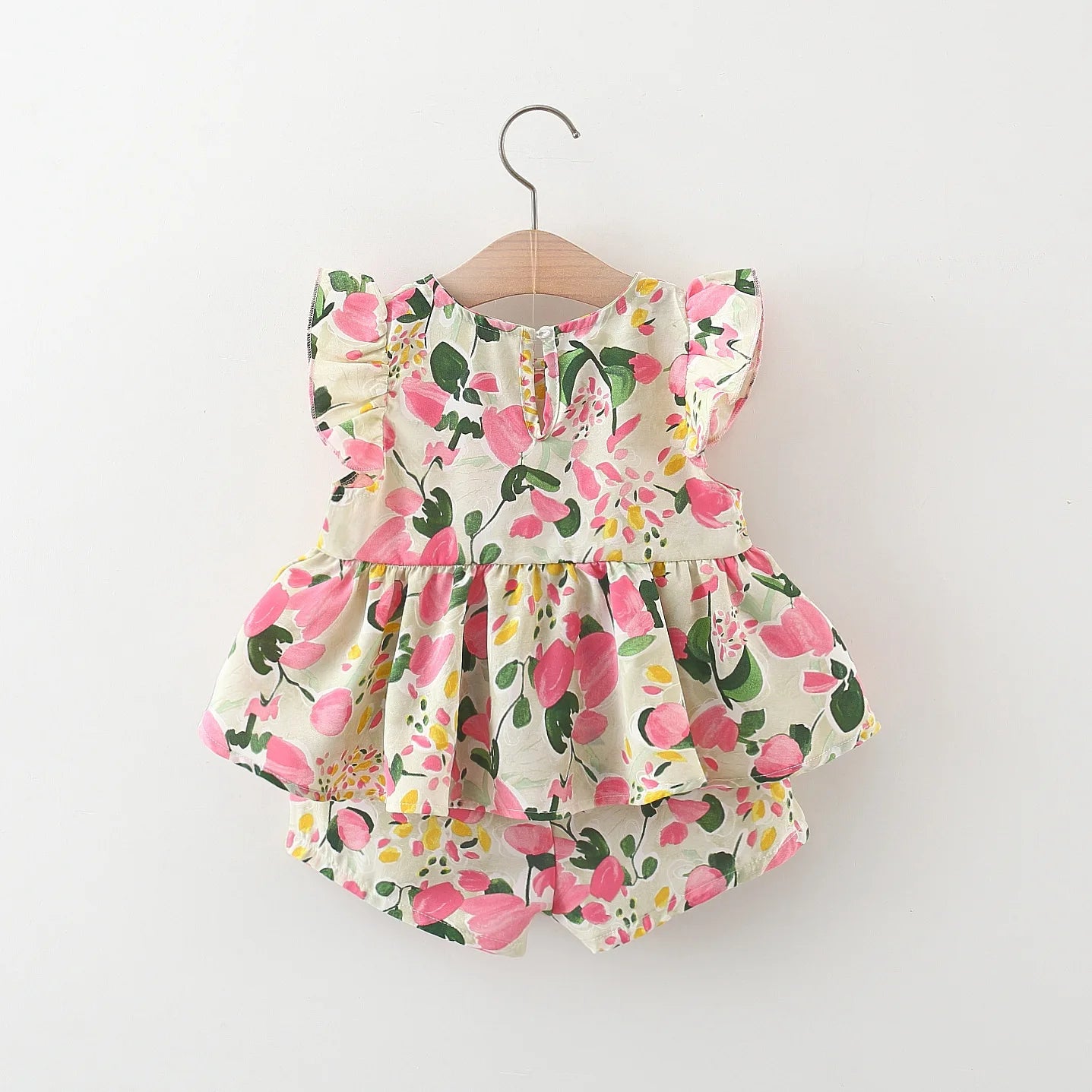 Conjunto Feminino Infantil Floral